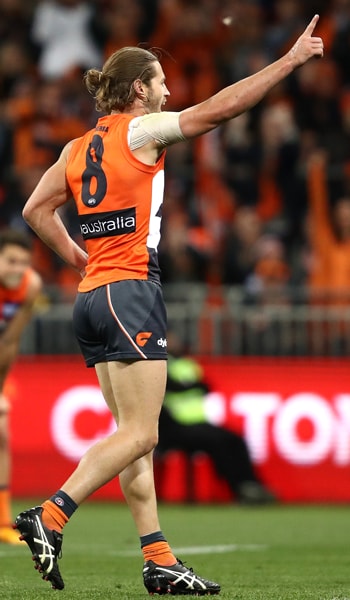 Ward-SLIDER-2017.png Callan Ward celebrates a goal during the GIANTS' semi final win over West Coast. - Callan Ward,GWS Giants,AFL